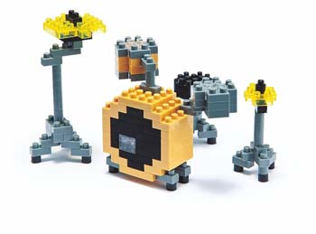 Nanoblock Musical Instruments - Drum Set (Toy)
