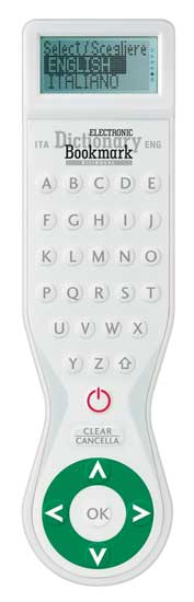 Electronic Dictionary Bookmark Bilingual - ITALIAN (Other merchandise)