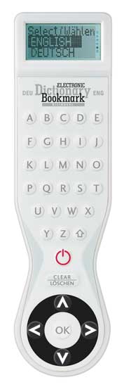 Electronic Dictionary Bookmark Bilingual - GERMAN (Other merchandise)