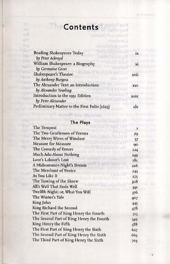 The Complete Works of William Shakespeare: The Alexander Text (Paperback)