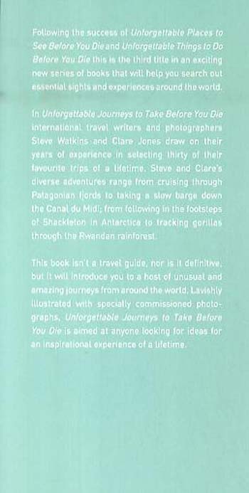 Unforgettable Journeys to Take Before You Die (Paperback)