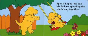 Spot Loves His Dad (Board book)