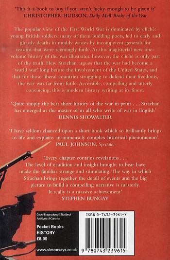The First World War: A New History (Paperback)