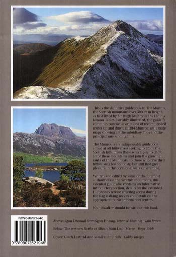 The Munros: Scottish Mountaineering Club Hillwalkers' Guide (Hardback)