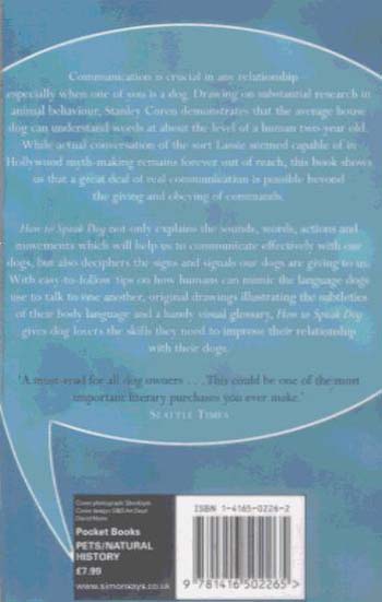 How To Speak Dog (Paperback)