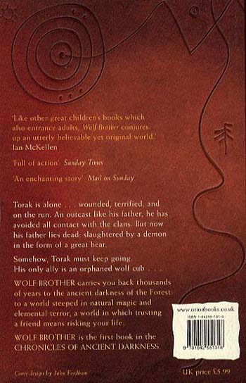 Wolf Brother - Chronicles of Ancient Darkness (Paperback)