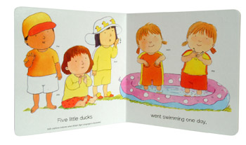Five Little Ducks: BSL (British Sign Language) - Hands on Songs (Board book)