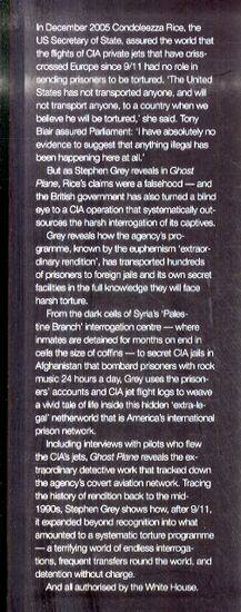 Ghost Plane: The Untold Story of the CIA's Secret Rendition Programme (Hardback)